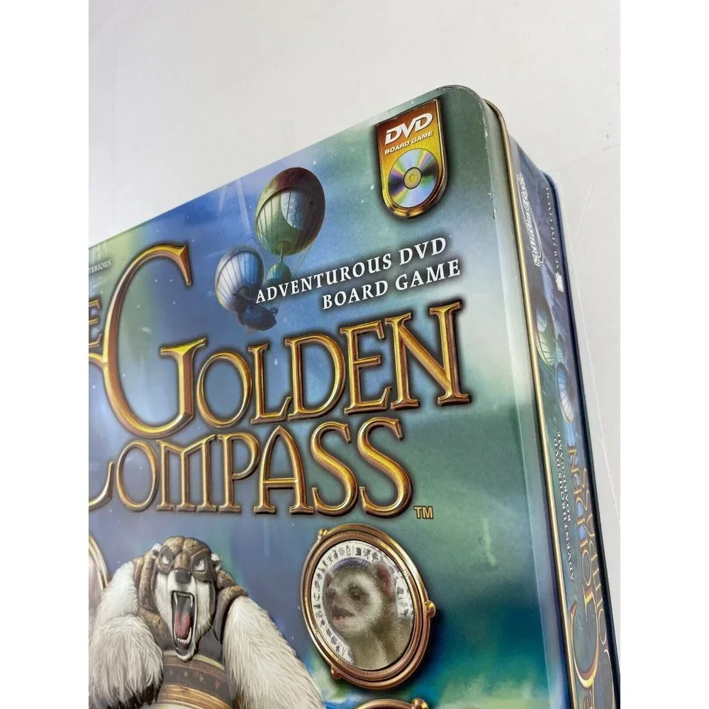 The Golden Compass the‎ Game Board Dvd Metal Tin Complete